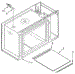 Microwave Cabinet And Hinge