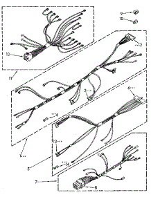 Wiring Harness parts for Kenmore Wall Oven 665.4438912 (6654438912, 665 4438912) from AppliancePartsPros.com