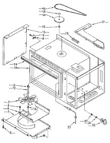 Stirrer Drive parts for Kenmore Microwave 665.4438913 (6654438913, 665 4438913) from AppliancePartsPros.com