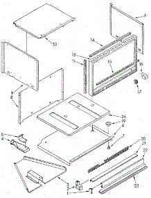 Magnetron And Air Flow parts for Kenmore Wall Oven 665.4438991 (6654438991, 665 4438991) from AppliancePartsPros.com