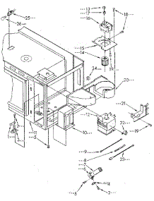 Magnitron And Air Flow parts for Kenmore Wall Oven 665.4438992 (6654438992, 665 4438992) from AppliancePartsPros.com