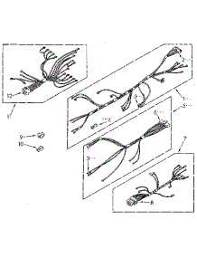 Wiring Harness parts for Kenmore Wall Oven 665.4438992 (6654438992, 665 4438992) from AppliancePartsPros.com