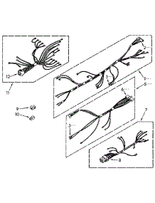 Wiring Harness parts for Kenmore Wall Oven 665.4438994 (6654438994, 665 4438994) from AppliancePartsPros.com