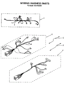 Wire Harness And Components parts for Kenmore Wall Oven 665.4493390 (6654493390, 665 4493390) from AppliancePartsPros.com