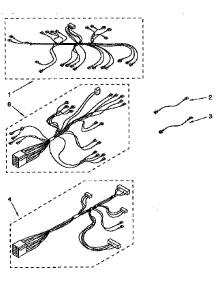 Wiring Harness parts for Kenmore Wall Oven 665.4493392 (6654493392, 665 4493392) from AppliancePartsPros.com