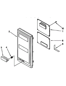 Control Panel parts for Kenmore Range 665.4493393 (6654493393, 665 4493393) from AppliancePartsPros.com