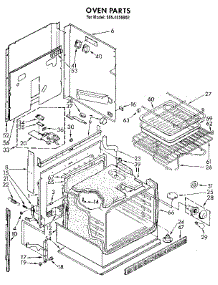 Oven parts for Kenmore Wall Oven 665.4558952 (6654558952, 665 4558952) from AppliancePartsPros.com