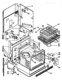 Oven Parts parts for Kenmore Range 665.4558995 (6654558995, 665 4558995) from AppliancePartsPros.com