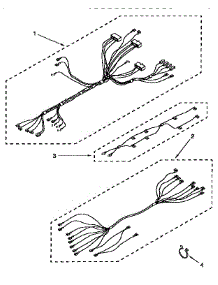 Wiring Harness parts for Kenmore Range 665.45755690 (66545755690, 665 45755690) from AppliancePartsPros.com