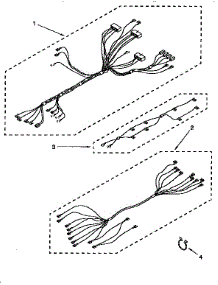 Wiring Harness parts for Kenmore Range 665.45759690 (66545759690, 665 45759690) from AppliancePartsPros.com