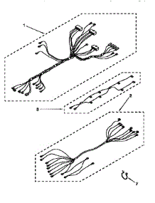 Wiring Harness parts for Kenmore Wall Oven 665.4579350 (6654579350, 665 4579350) from AppliancePartsPros.com
