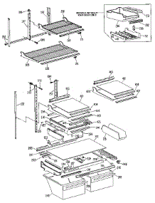 Shelf parts for Kenmore Refrigerator 363.9705815 (3639705815, 363 9705815) from AppliancePartsPros.com