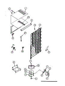 Unit Parts parts for Kenmore Refrigerator 253.8364204 (2538364204, 253 8364204) from AppliancePartsPros.com