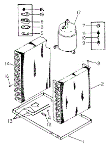 Unit Parts parts for Kenmore Heat Pump System 253.8750962 (2538750962, 253 8750962) from AppliancePartsPros.com