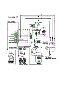 Wiring Diagram parts for Kenmore Air Conditioner 253.79299990 (25379299990, 253 79299990) from AppliancePartsPros.com