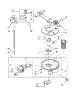 Pump, Washarm And Motor Parts