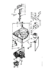 Drive System parts for Kenmore Washer 110.7204203 (1107204203, 110 7204203) from AppliancePartsPros.com