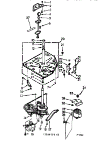 Drive System parts for Kenmore Washer 110.7204515 (1107204515, 110 7204515) from AppliancePartsPros.com