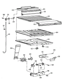Compartment Separator parts for Kenmore Refrigerator 363.8698716 (3638698716, 363 8698716) from AppliancePartsPros.com