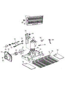 Unit parts for Kenmore Refrigerator 363.8699610 (3638699610, 363 8699610) from AppliancePartsPros.com