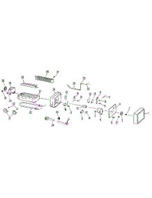 Icemaker parts for Kenmore Refrigerator 363.8699680 (3638699680, 363 8699680) from AppliancePartsPros.com