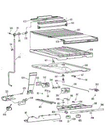 Compartment Separator parts for Kenmore Refrigerator 363.8699680 (3638699680, 363 8699680) from AppliancePartsPros.com