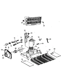 Unit parts for Kenmore Refrigerator 363.8751510 (3638751510, 363 8751510) from AppliancePartsPros.com