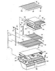 Shelf parts for Kenmore Refrigerator 363.8751514 (3638751514, 363 8751514) from AppliancePartsPros.com