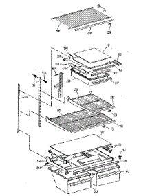 Shelf parts for Kenmore Refrigerator 363.8751580 (3638751580, 363 8751580) from AppliancePartsPros.com