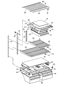 Shelf parts for Kenmore Refrigerator 363.8751582 (3638751582, 363 8751582) from AppliancePartsPros.com