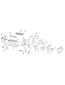 Icemaker parts for Kenmore Refrigerator 363.8784481 (3638784481, 363 8784481) from AppliancePartsPros.com