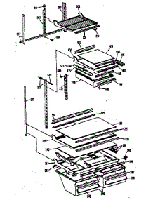 Shelf parts for Kenmore Refrigerator 363.8789710 (3638789710, 363 8789710) from AppliancePartsPros.com