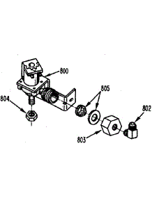 Wr57x0093 Water Valve Assembly parts for Kenmore Refrigerator 363.8789780 (3638789780, 363 8789780) from AppliancePartsPros.com