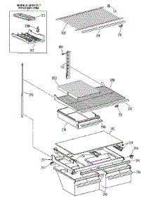 Shelf parts for Kenmore Refrigerator 363.8791511 (3638791511, 363 8791511) from AppliancePartsPros.com