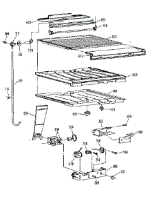 Compartment Separator parts for Kenmore Refrigerator 363.8791511 (3638791511, 363 8791511) from AppliancePartsPros.com
