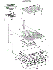 Shelf Parts parts for Kenmore Refrigerator 363.8791512 (3638791512, 363 8791512) from AppliancePartsPros.com