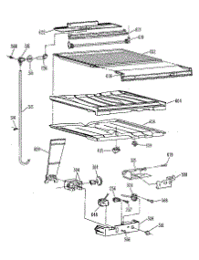 Compartment Separator parts for Kenmore Refrigerator 363.8791514 (3638791514, 363 8791514) from AppliancePartsPros.com
