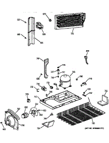 Unit Parts parts for Kenmore Refrigerator 363.68597892 (36368597892, 363 68597892) from AppliancePartsPros.com