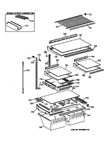 Shelf Parts parts for Kenmore Refrigerator 363.68852892 (36368852892, 363 68852892) from AppliancePartsPros.com