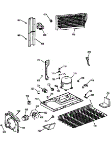 Unit Parts parts for Kenmore Refrigerator 363.68857891 (36368857891, 363 68857891) from AppliancePartsPros.com