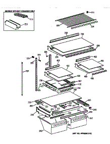 Shelf Parts parts for Kenmore Refrigerator 363.68857892 (36368857892, 363 68857892) from AppliancePartsPros.com
