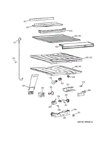 Compartment Separator Parts parts for Kenmore Refrigerator 363.68857898 (36368857898, 363 68857898) from AppliancePartsPros.com