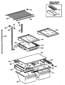 Shelf Parts parts for Kenmore Refrigerator 363.68962893 (36368962893, 363 68962893) from AppliancePartsPros.com