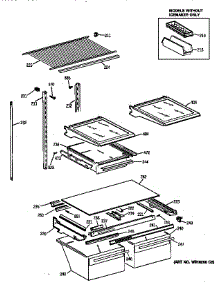Shelf Parts parts for Kenmore Refrigerator 363.68965893 (36368965893, 363 68965893) from AppliancePartsPros.com