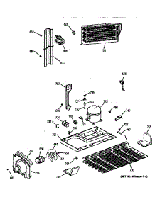 Unit Parts parts for Kenmore Refrigerator 363.68965894 (36368965894, 363 68965894) from AppliancePartsPros.com