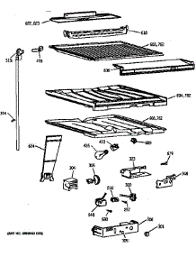 Compartment Separator Parts parts for Kenmore Refrigerator 363.68967890 (36368967890, 363 68967890) from AppliancePartsPros.com