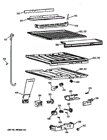 Compartment Separator Parts parts for Kenmore Refrigerator 363.78167891 (36378167891, 363 78167891) from AppliancePartsPros.com