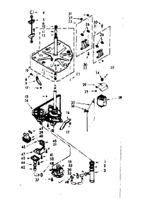 Drive System parts for Kenmore Washer 110.7204803 (1107204803, 110 7204803) from AppliancePartsPros.com