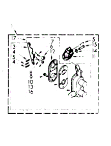 Two Way Valve Assembly parts for Kenmore Washer 110.7205511 (1107205511, 110 7205511) from AppliancePartsPros.com