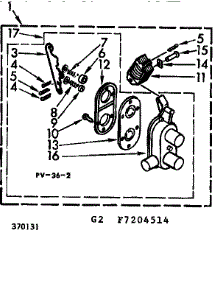 Two Way Valve Assembly parts for Kenmore Washer 110.7205514 (1107205514, 110 7205514) from AppliancePartsPros.com